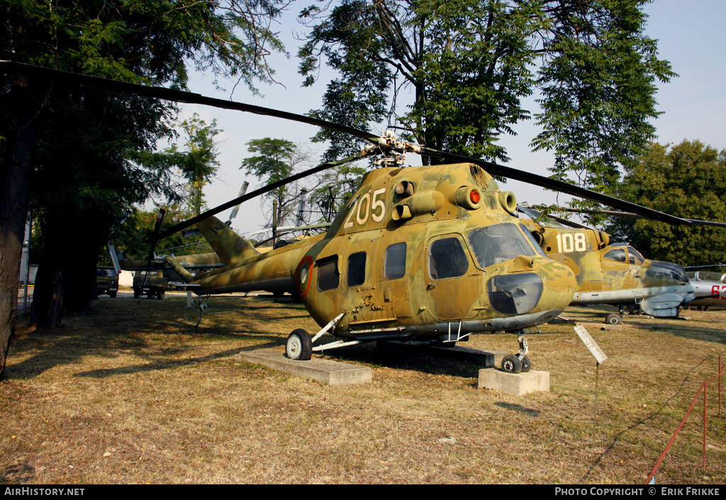 Aircraft Photo of 205 | Mil Mi-2... | Bulgaria - Air Force | AirHistory.net #402893