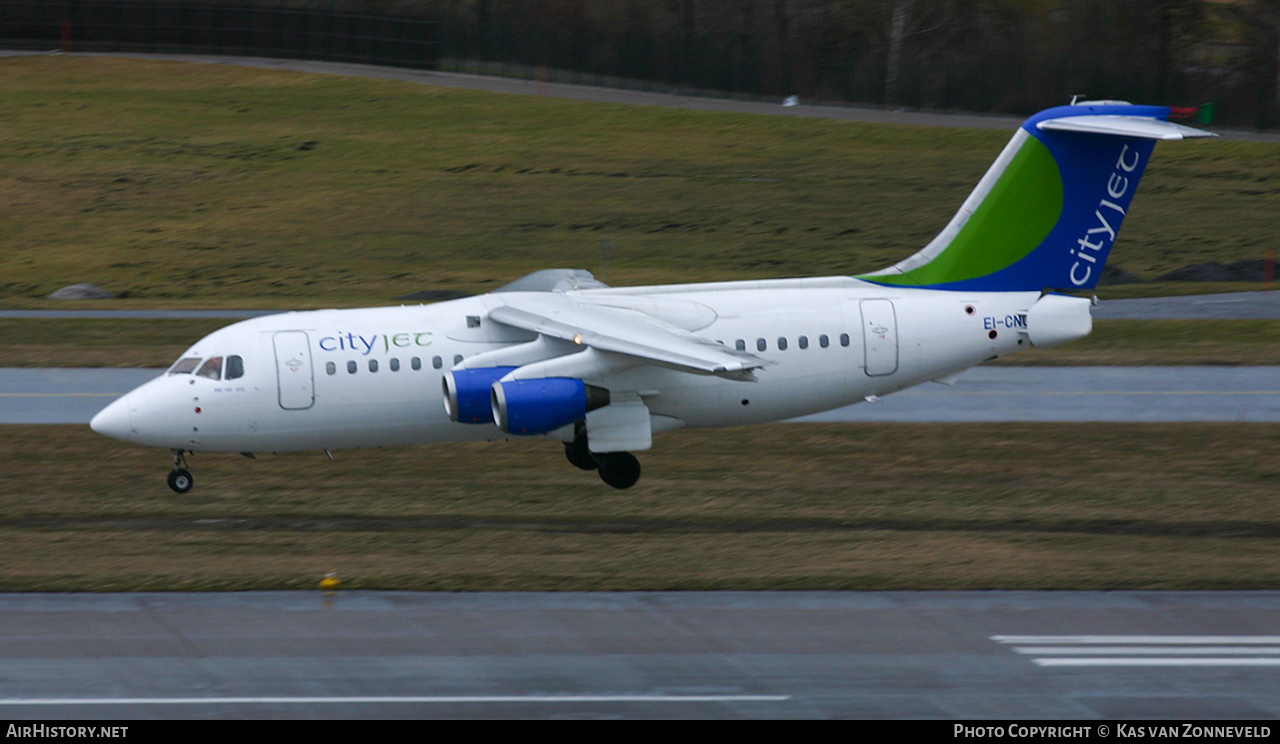 Aircraft Photo of EI-CNQ | British Aerospace BAe-146-200 | CityJet | AirHistory.net #402897