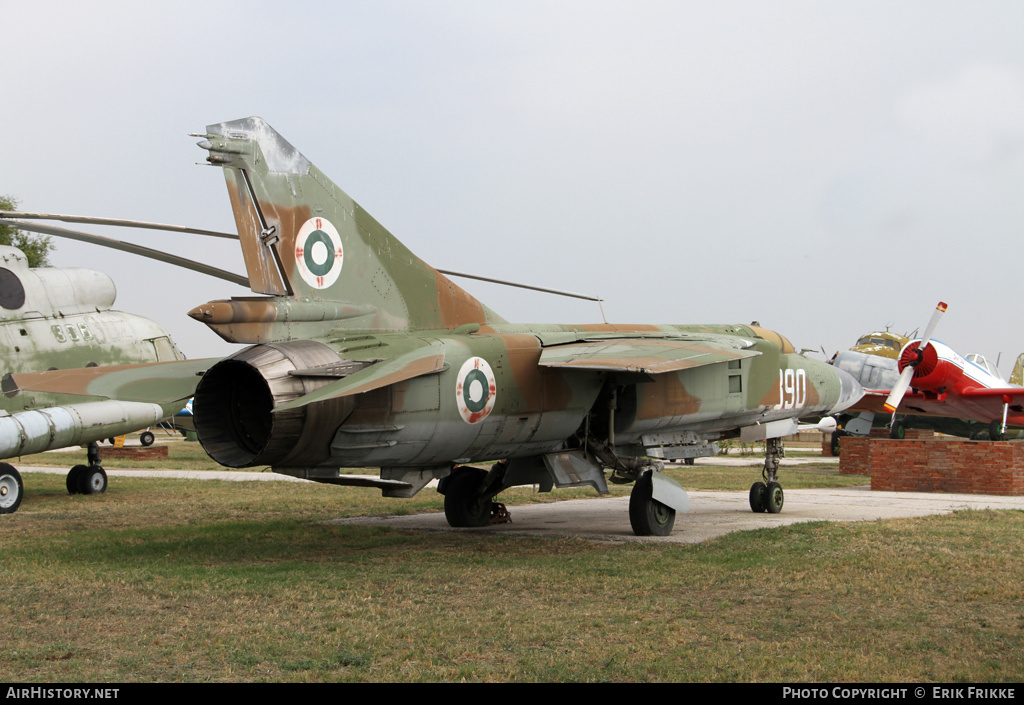 Aircraft Photo of 390 | Mikoyan-Gurevich MiG-23MLD | Bulgaria - Air Force | AirHistory.net #402902
