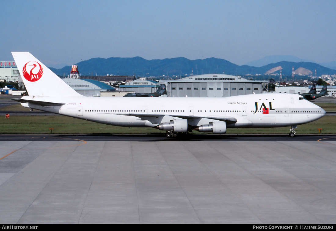 Aircraft Photo of JA8102 | Boeing 747-146 | Japan Airlines - JAL | AirHistory.net #402931