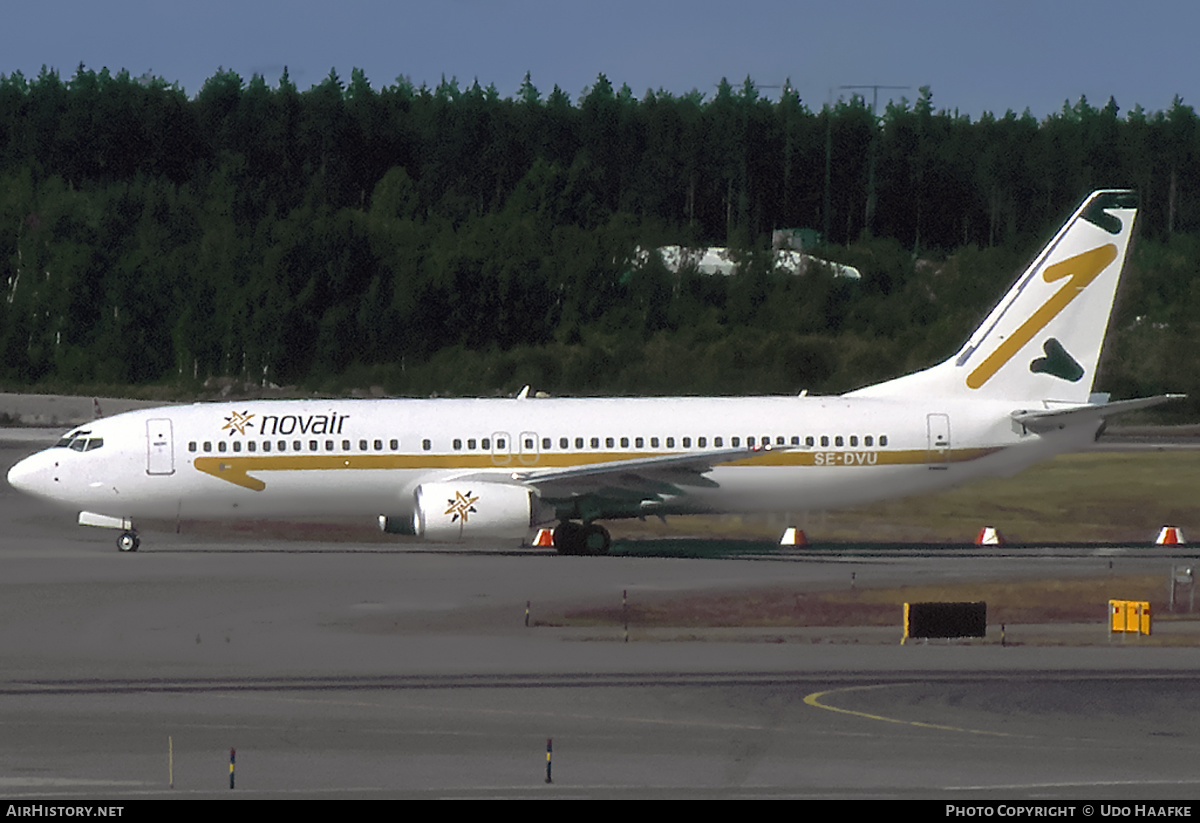Aircraft Photo of SE-DVU | Boeing 737-85F | Novair | AirHistory.net #402997