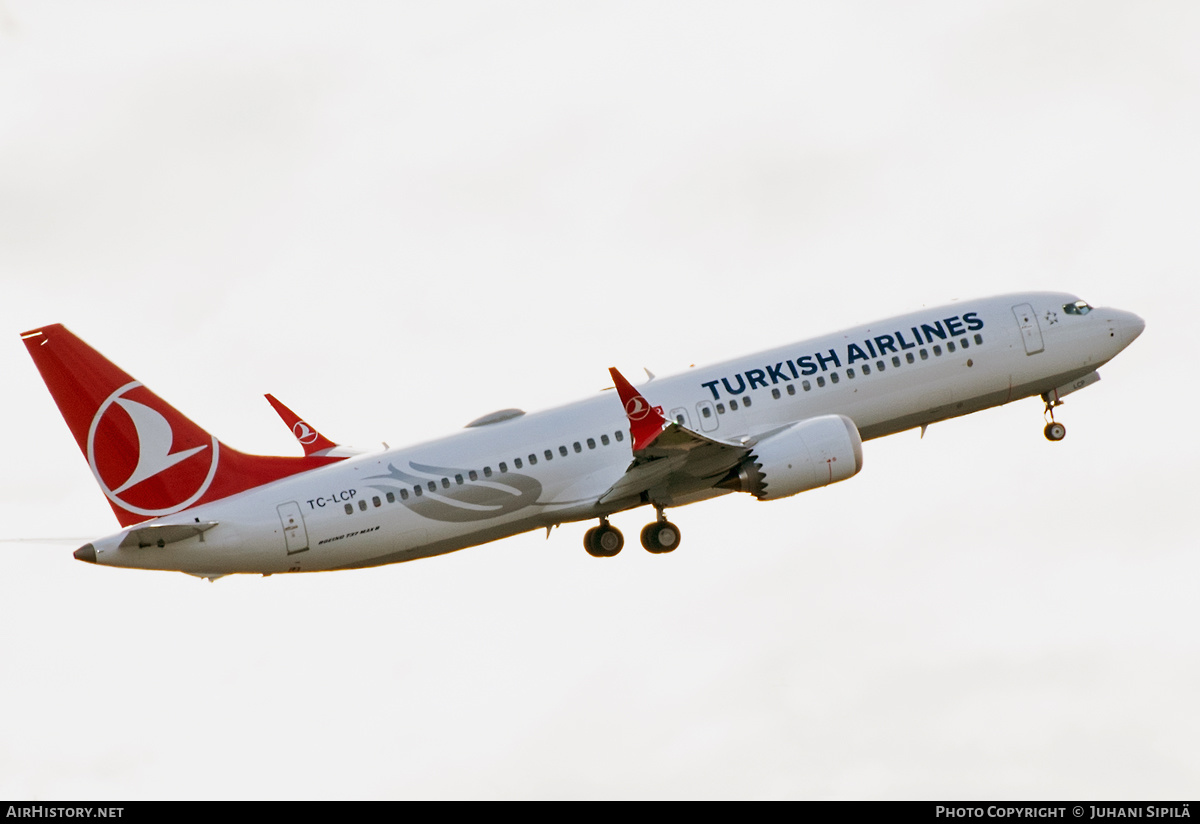 Aircraft Photo of TC-LCP | Boeing 737-8 Max 8 | Turkish Airlines | AirHistory.net #403000