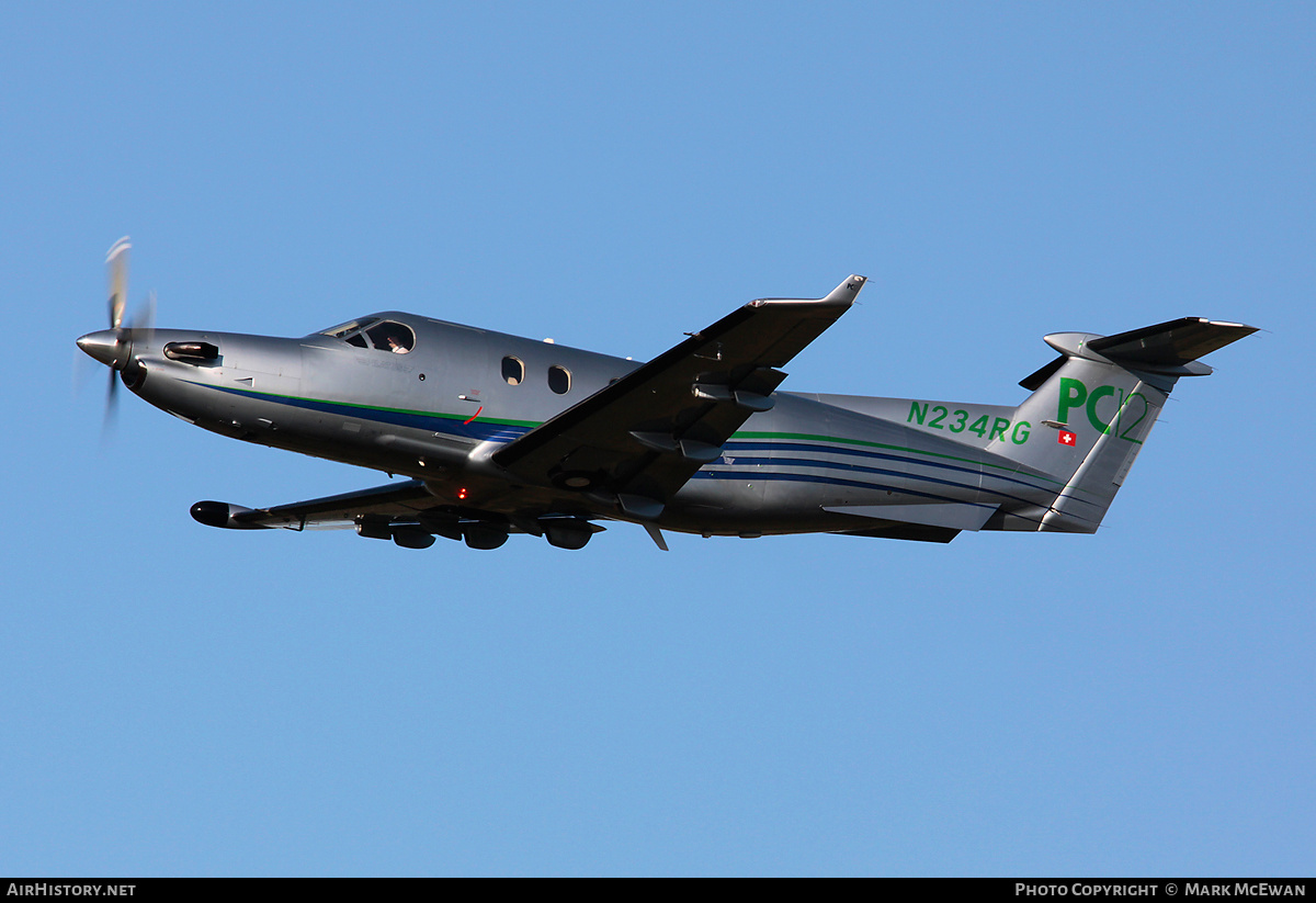 Aircraft Photo of N234RG | Pilatus PC-12/45 | AirHistory.net #403007