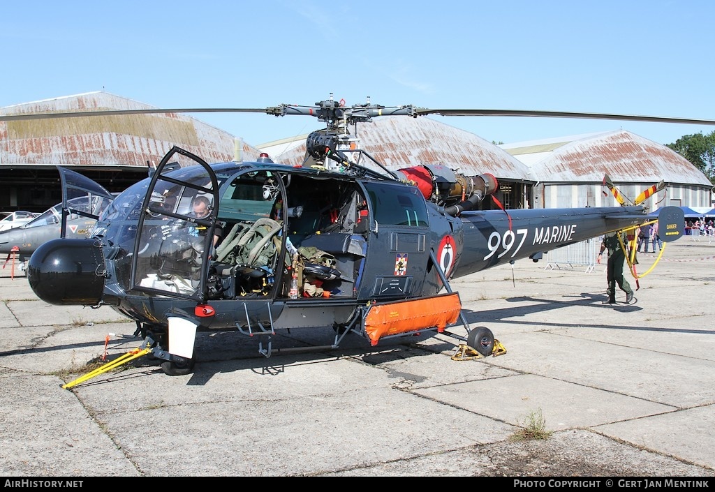 Aircraft Photo of 997 | Aerospatiale SA-319B Alouette III | France - Navy | AirHistory.net #403026