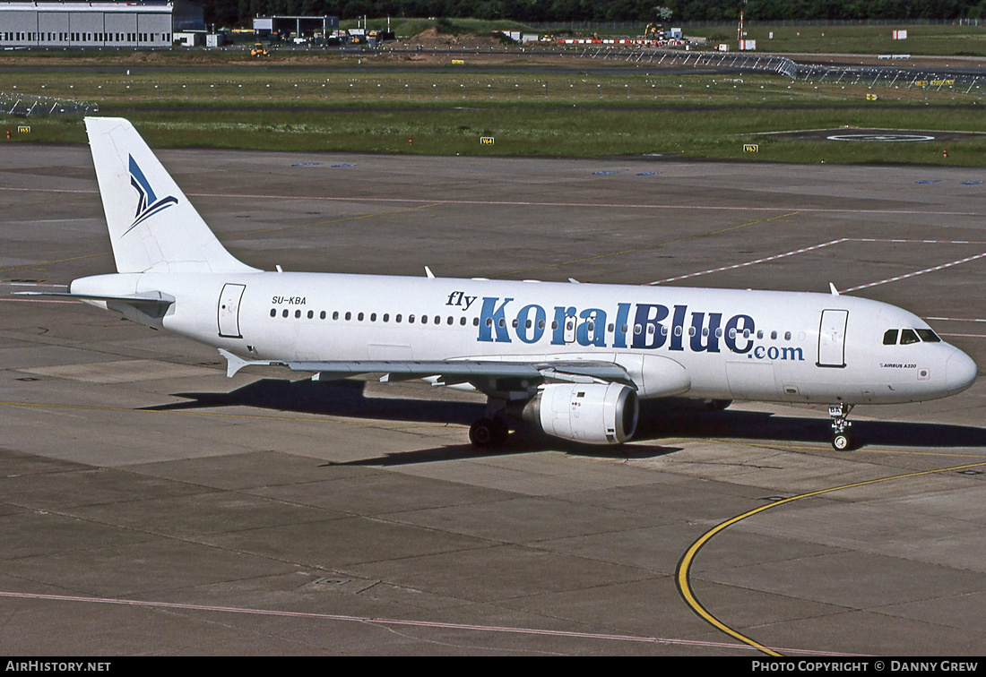 Aircraft Photo of SU-KBA | Airbus A320-212 | Koral Blue | AirHistory.net #403027