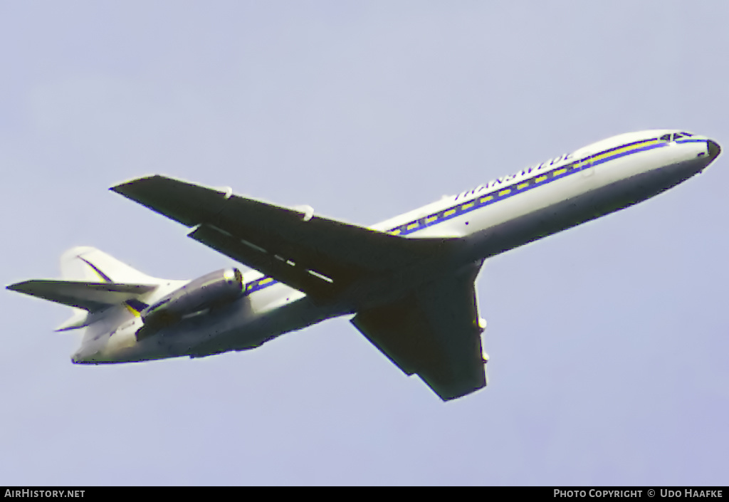 Aircraft Photo of SE-DHA | Sud SE-210 Caravelle 10B3 Super B | Transwede Airways | AirHistory.net #403036