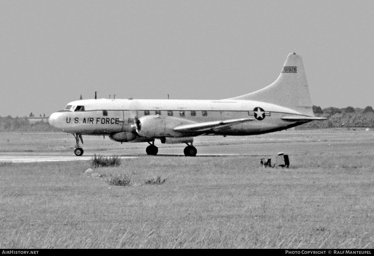 Aircraft Photo of 49-1926 / 91926 | Convair CT-29A | USA - Air Force | AirHistory.net #403046