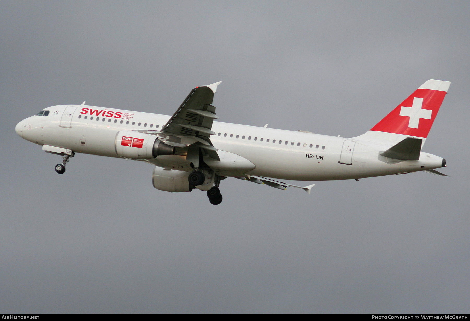 Aircraft Photo of HB-IJN | Airbus A320-214 | Swiss International Air Lines | AirHistory.net #403051