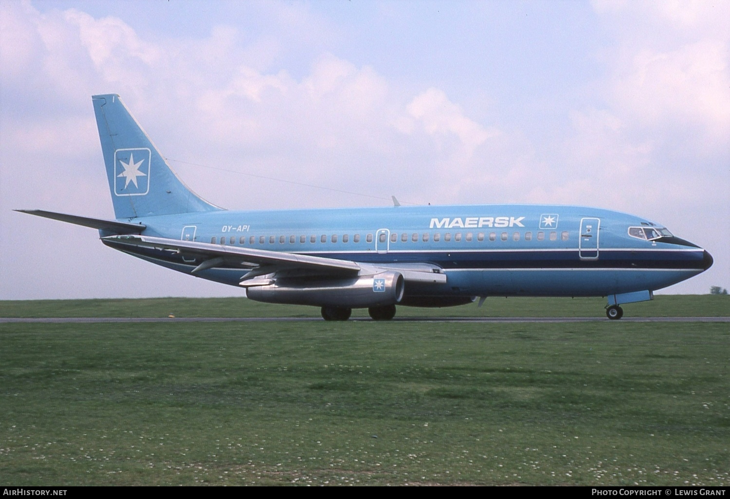 Aircraft Photo of OY-API | Boeing 737-2L9/Adv | Maersk Air | AirHistory.net #403067