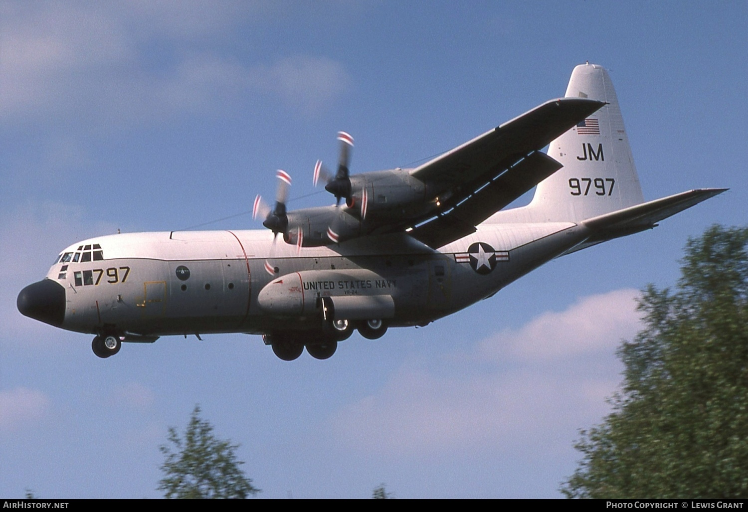 Aircraft Photo of 149797 / 9797 | Lockheed C-130F Hercules | USA - Navy | AirHistory.net #403078