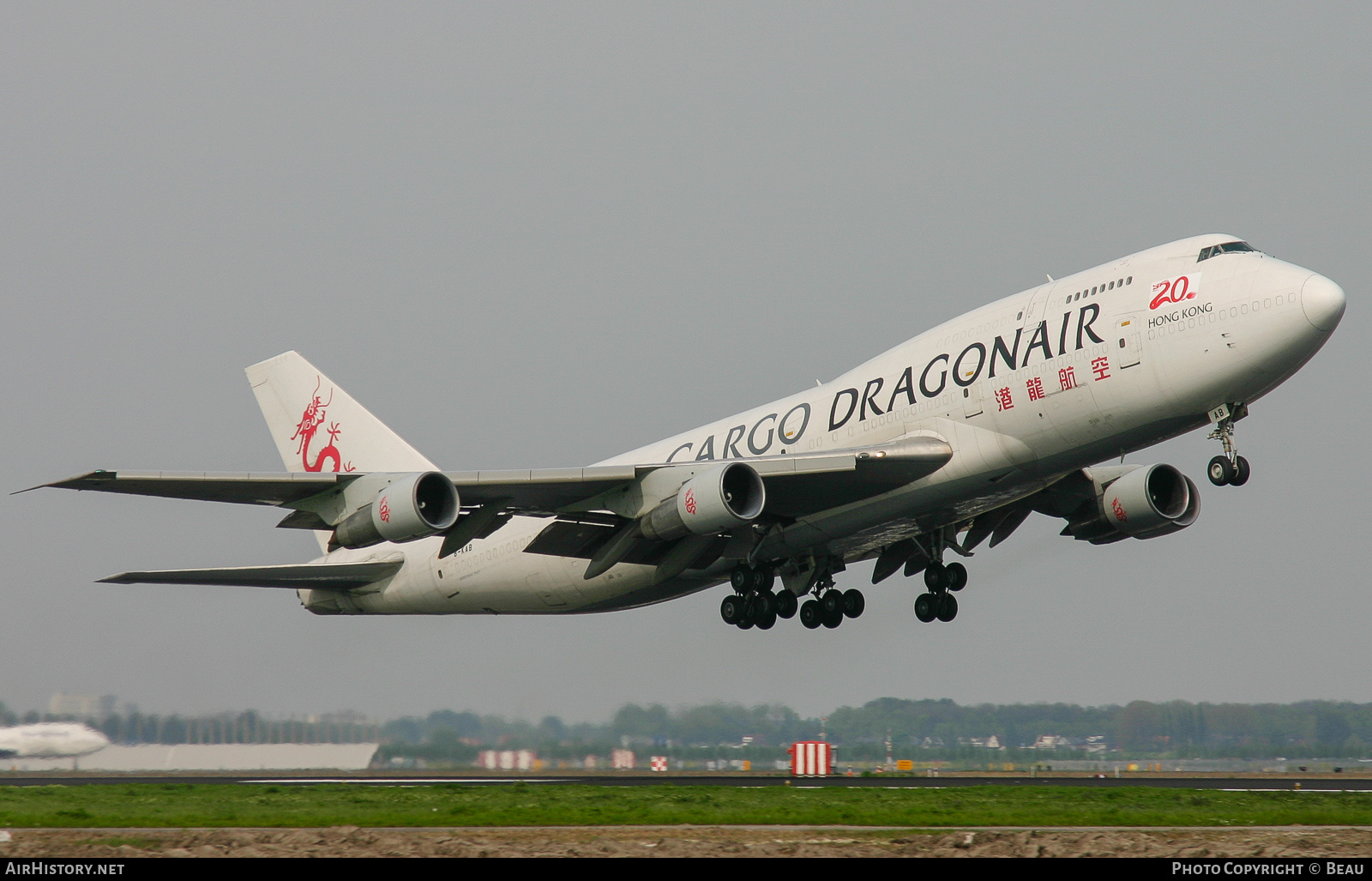 Aircraft Photo of B-KAB | Boeing 747-312M(SF) | Dragonair Cargo | AirHistory.net #403080