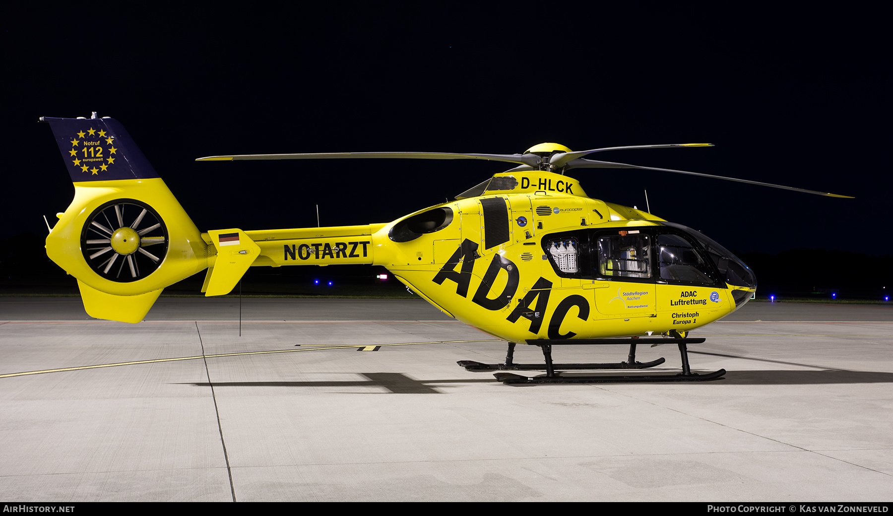 Aircraft Photo of D-HLCK | Eurocopter EC-135P-2+ | ADAC Luftrettung | AirHistory.net #403089
