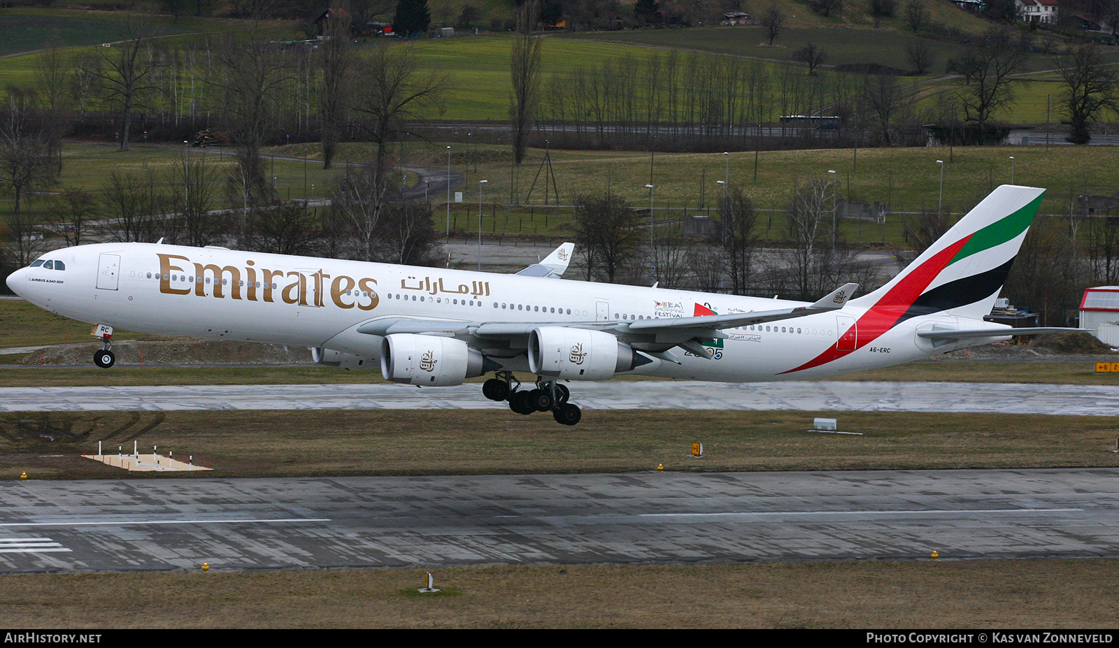 Aircraft Photo of A6-ERC | Airbus A340-541 | Emirates | AirHistory.net #403108