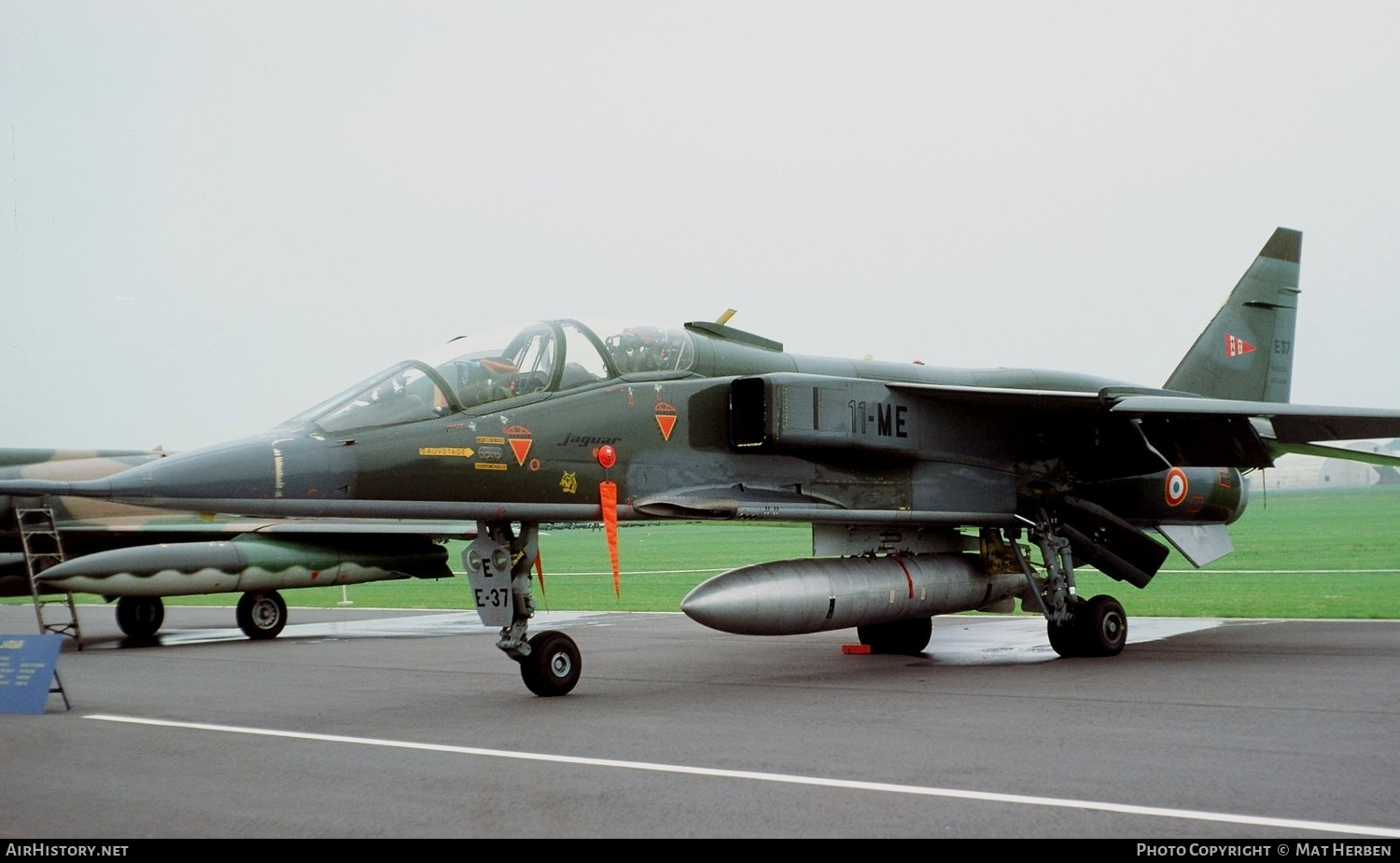 Aircraft Photo of E37 | Sepecat Jaguar E | France - Air Force | AirHistory.net #403113