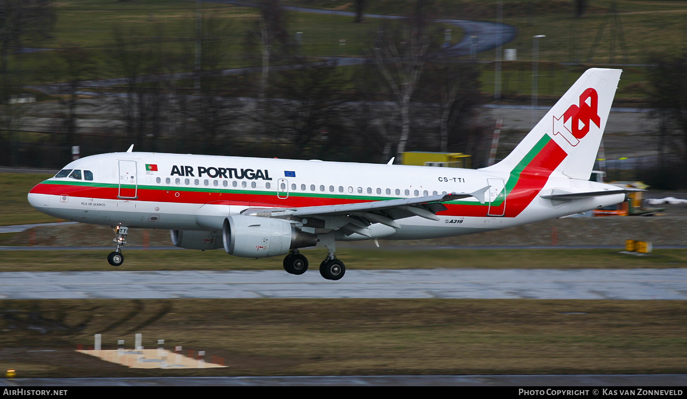 Aircraft Photo of CS-TTI | Airbus A319-111 | TAP Portugal | AirHistory.net #403134