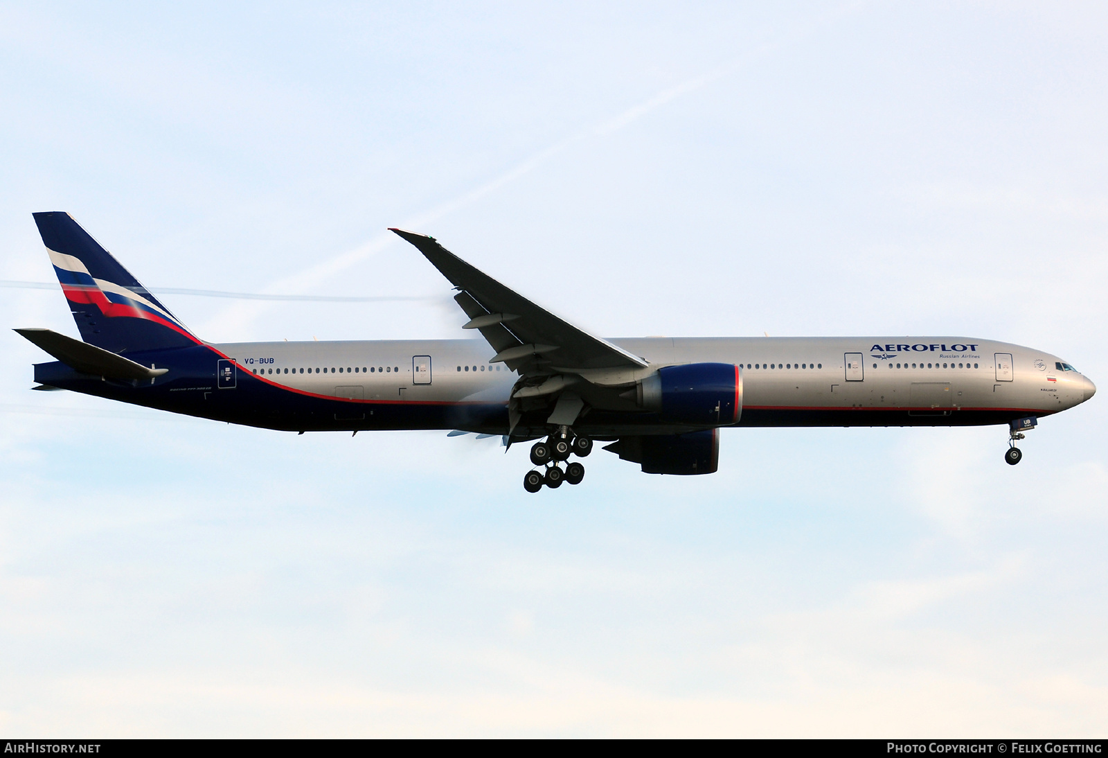 Aircraft Photo of VQ-BUB | Boeing 777-3M0/ER | Aeroflot - Russian Airlines | AirHistory.net #403149