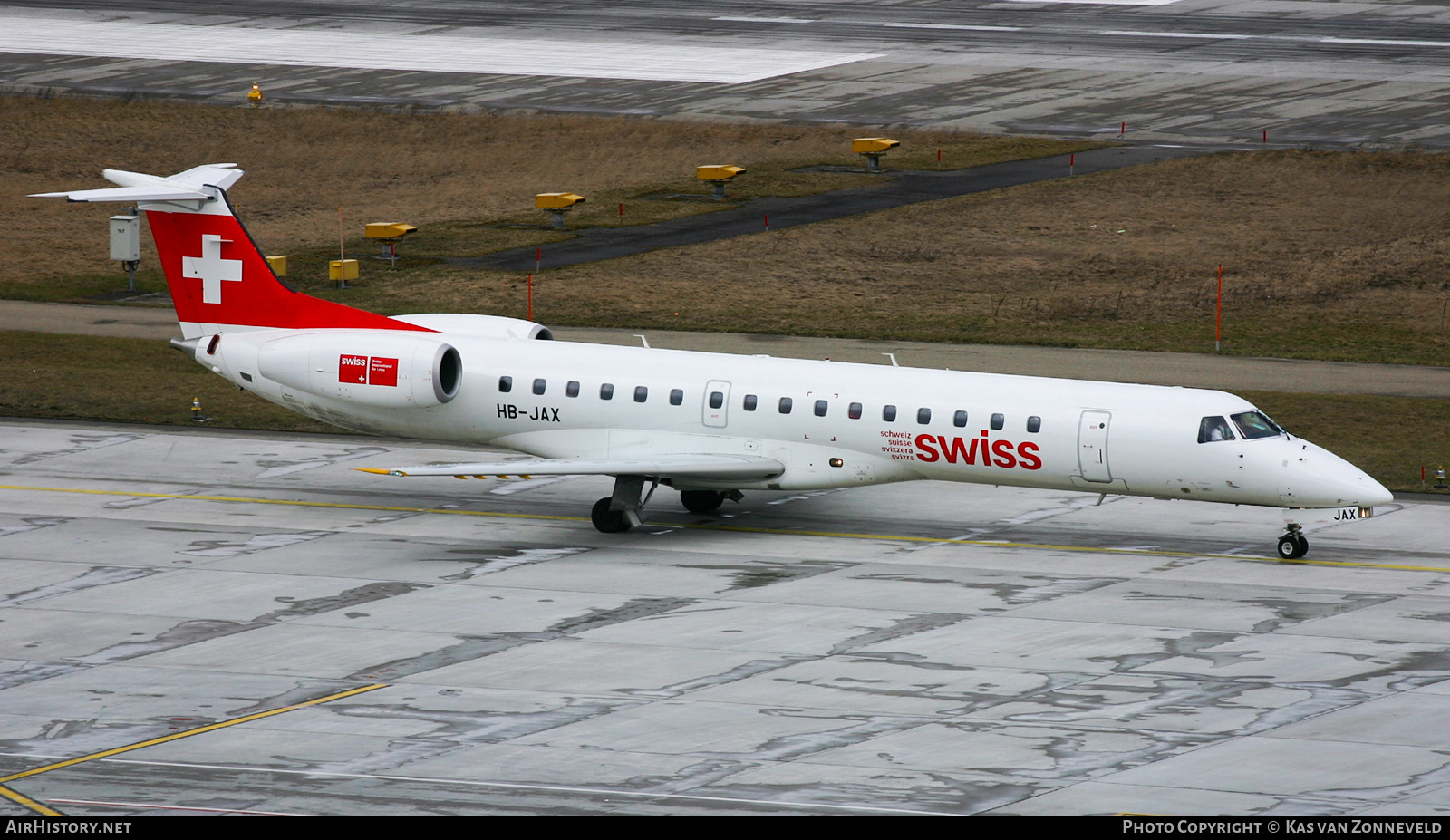 Aircraft Photo of HB-JAX | Embraer ERJ-145LU (EMB-145LU) | Swiss International Air Lines | AirHistory.net #403162