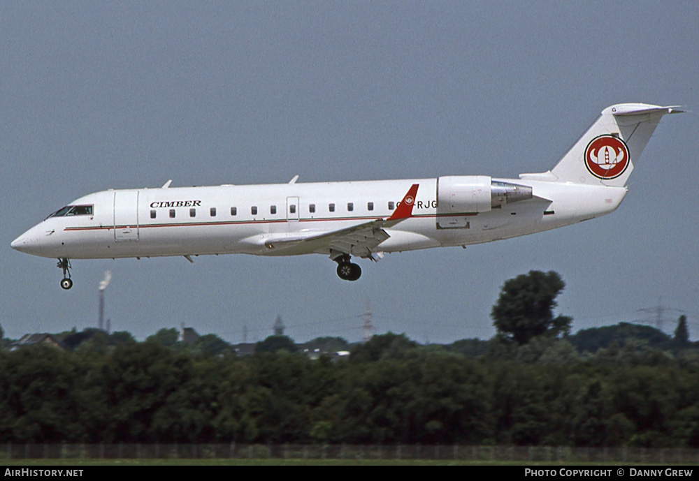 Aircraft Photo of OY-RJG | Canadair CRJ-200LR (CL-600-2B19) | Cimber Air | AirHistory.net #403171