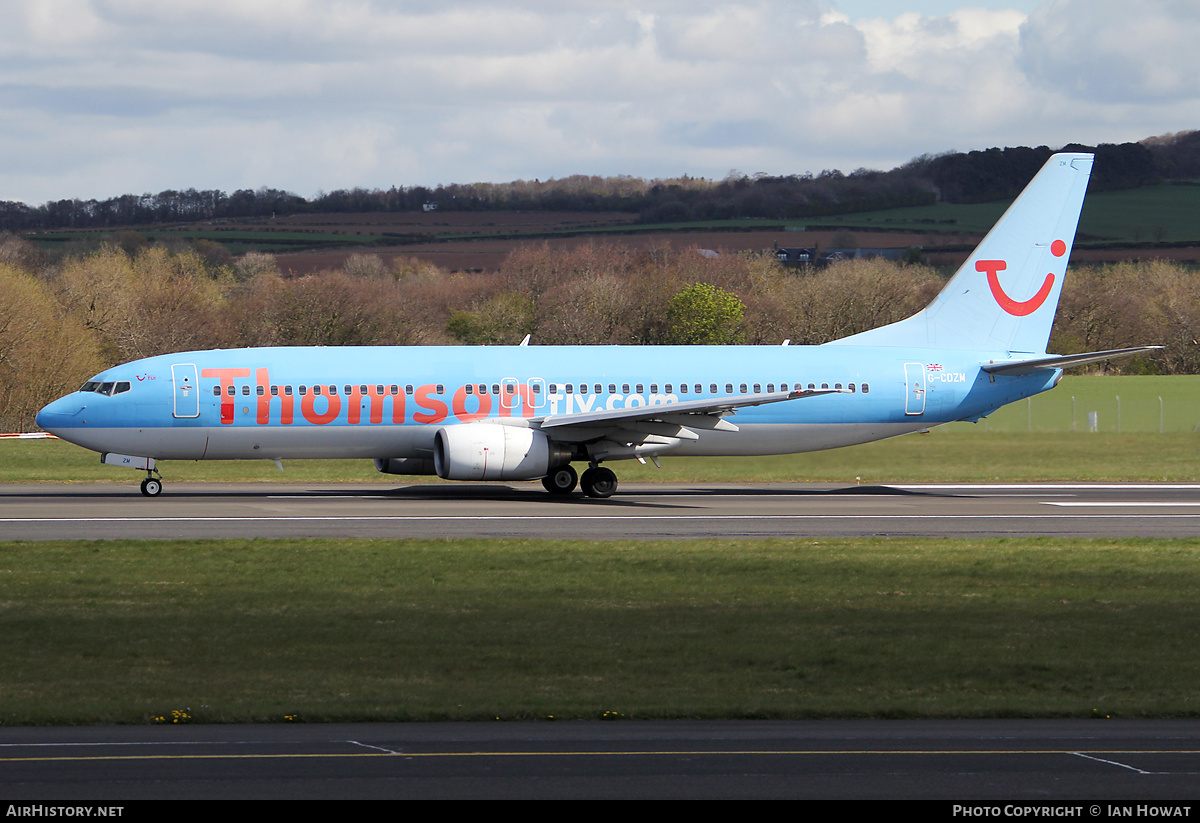 Aircraft Photo of G-CDZM | Boeing 737-804 | Thomsonfly | AirHistory.net #403172