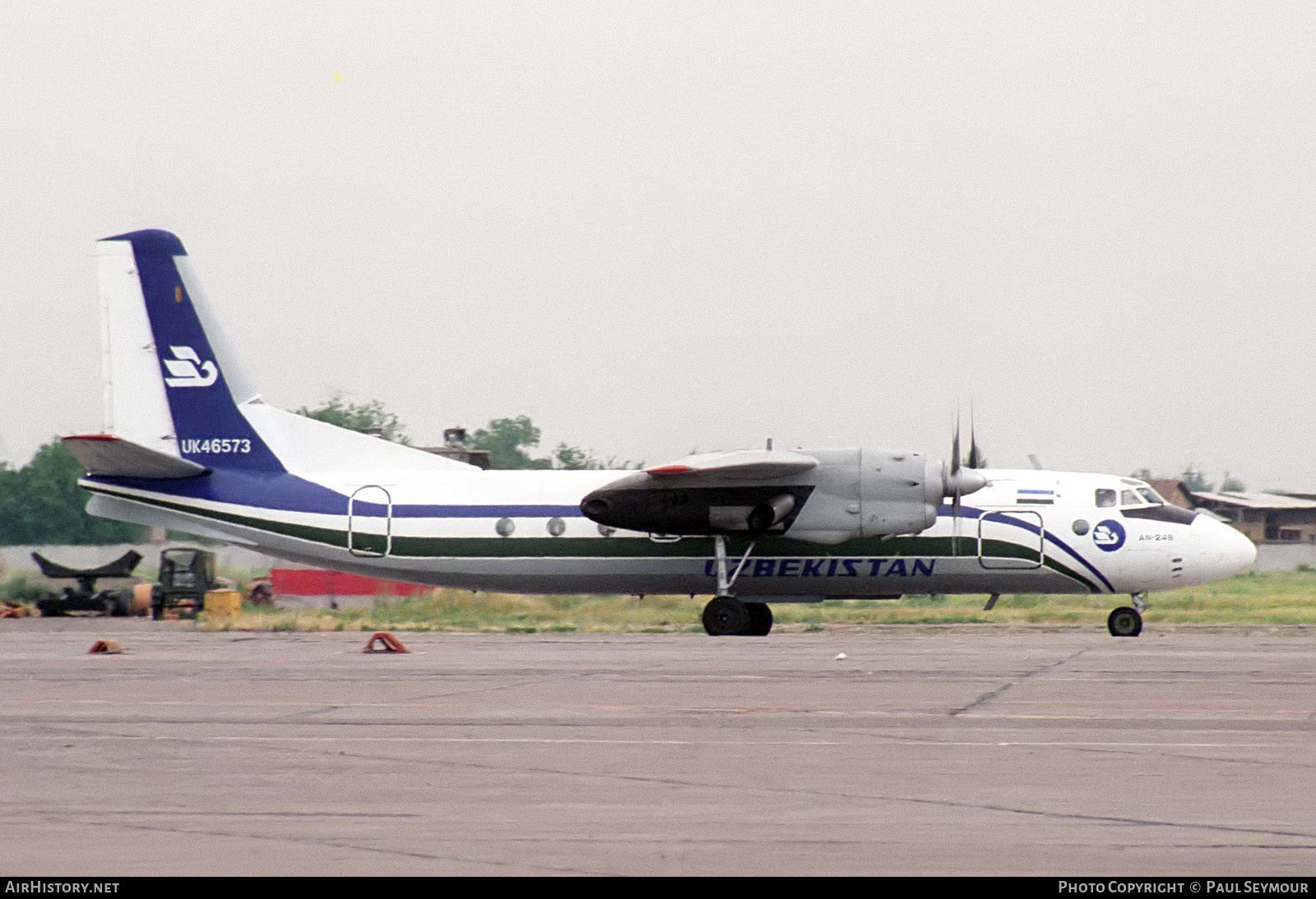 Aircraft Photo of UK-46573 | Antonov An-24B | Uzbekistan Airways | AirHistory.net #403184