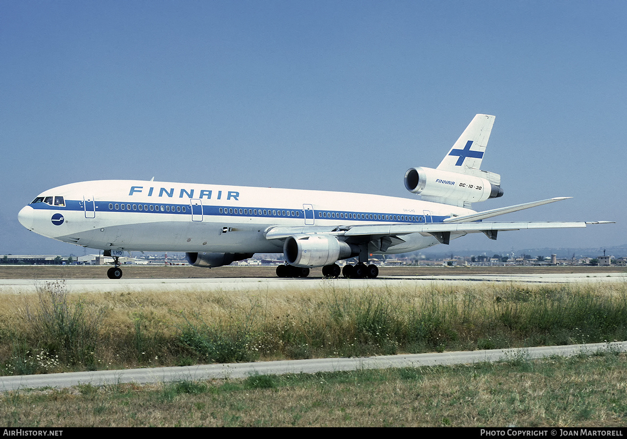 Aircraft Photo of OH-LHD | McDonnell Douglas DC-10-30 | Finnair | AirHistory.net #403185