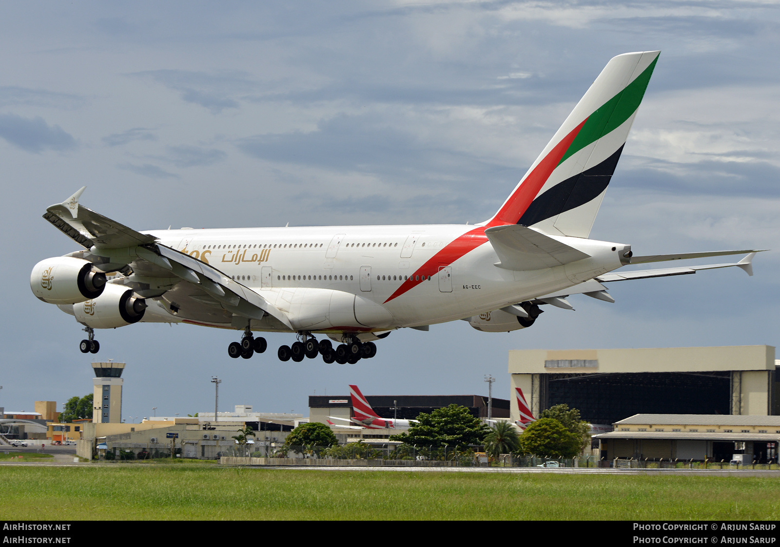Aircraft Photo of A6-EEC | Airbus A380-861 | Emirates | AirHistory.net #403194