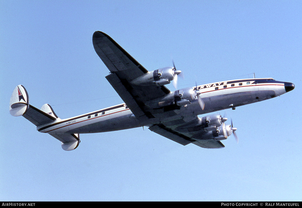Aircraft Photo of N9720C | Lockheed L-1049G Super Constellation | Capitol International Airways | AirHistory.net #403205