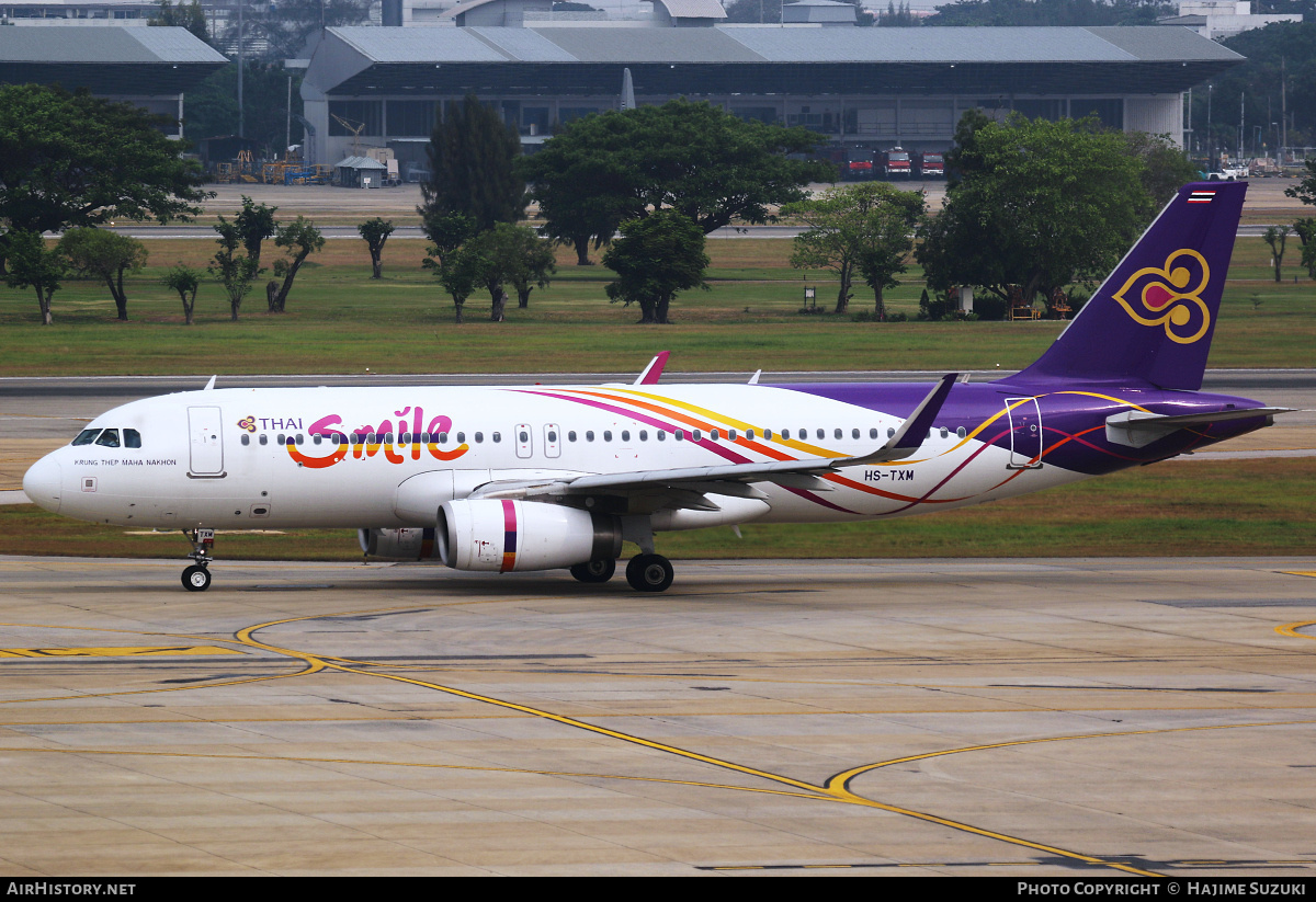 Aircraft Photo of HS-TXM | Airbus A320-232 | Thai Smile | AirHistory.net #403206