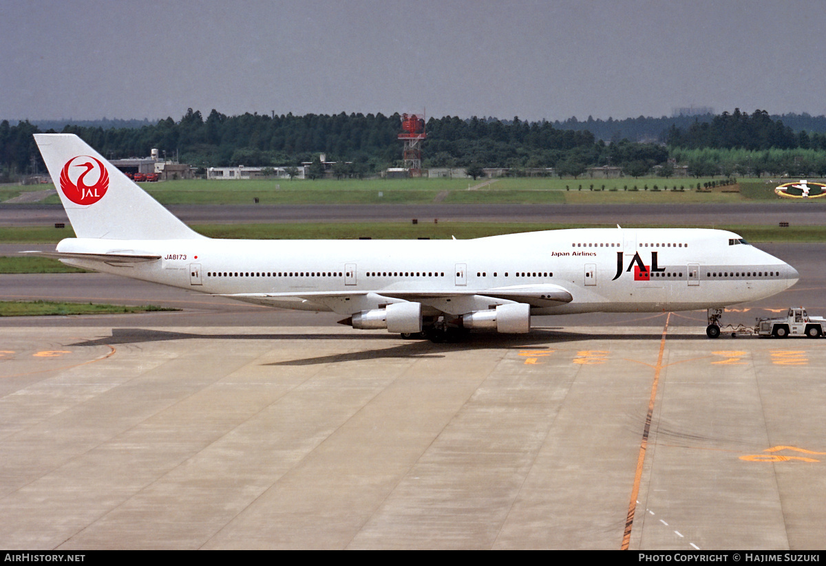 Aircraft Photo of JA8173 | Boeing 747-346 | Japan Airlines - JAL | AirHistory.net #403207
