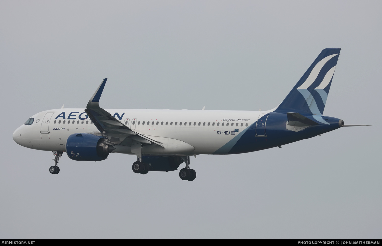 Aircraft Photo of SX-NEA | Airbus A320-271N | Aegean Airlines | AirHistory.net #403213