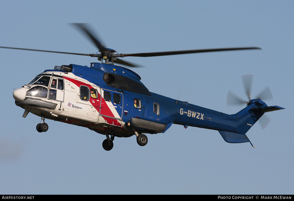 Aircraft Photo of G-BWZX | Aerospatiale AS-332L1 Super Puma | Bristow Helicopters | AirHistory.net #403225