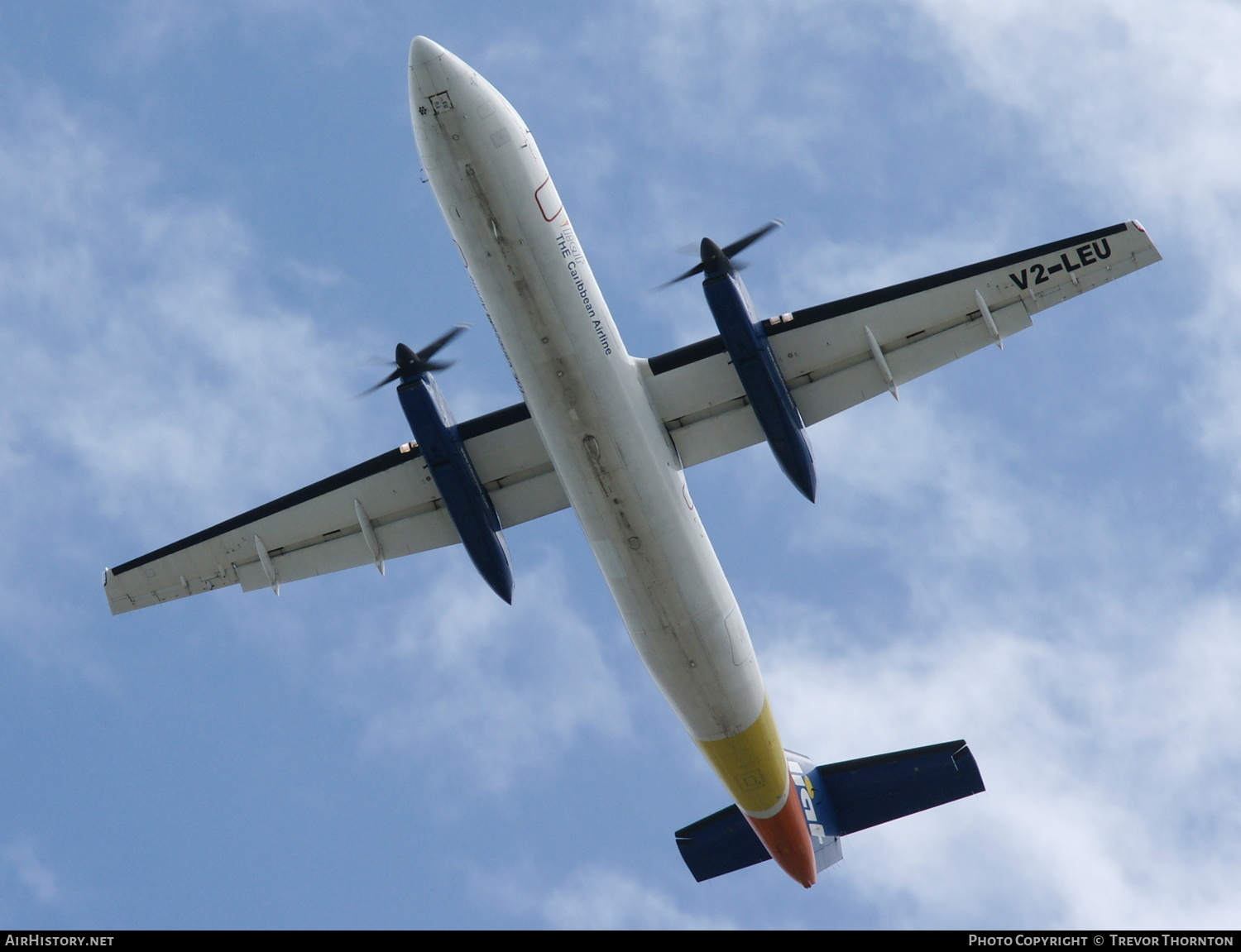 Aircraft Photo of V2-LEU | De Havilland Canada DHC-8-311 Dash 8 | LIAT - Leeward Islands Air Transport | AirHistory.net #403227