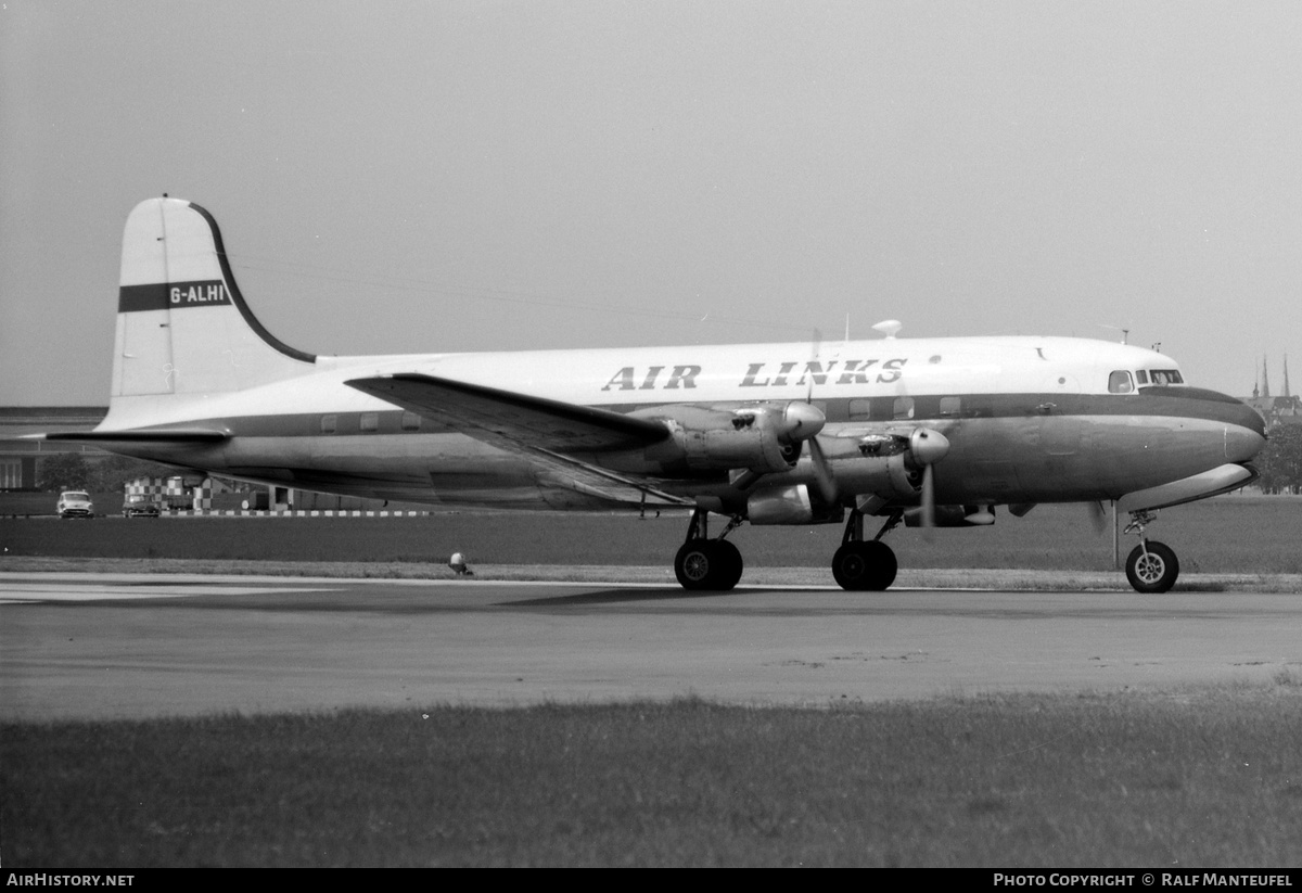 Aircraft Photo of G-ALHI | Canadair C-4 Argonaut (CL-4) | Air Links | AirHistory.net #403231