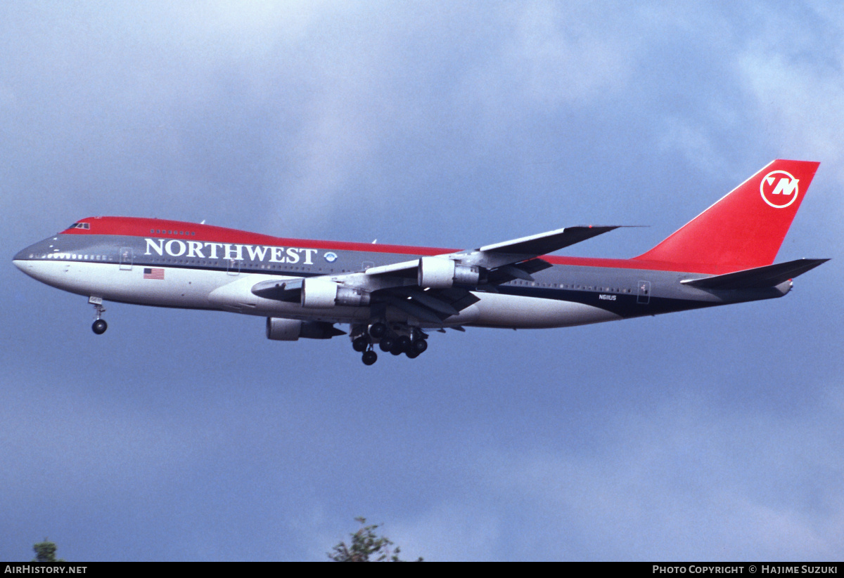Aircraft Photo of N611US | Boeing 747-251B | Northwest Airlines | AirHistory.net #403232