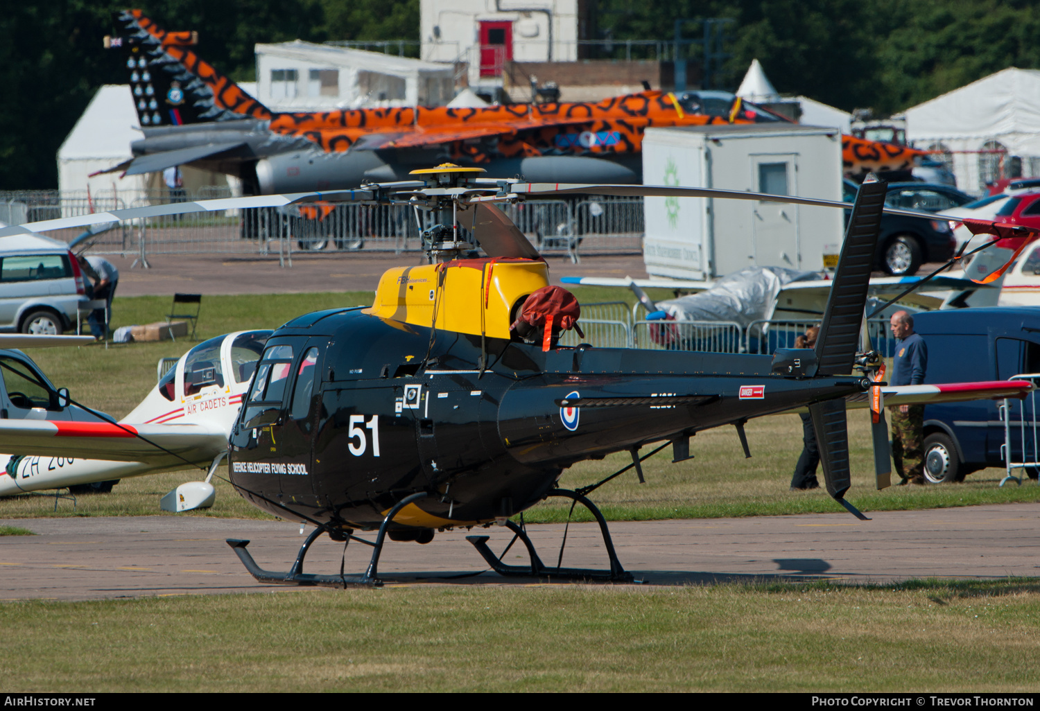 Aircraft Photo of ZJ251 | Eurocopter AS-350BB Squirrel HT2 | UK - Air Force | AirHistory.net #403236