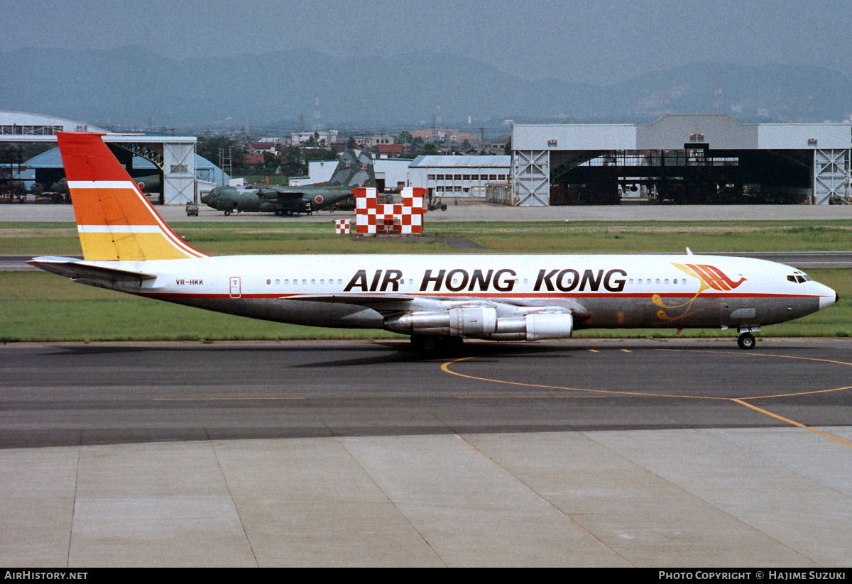 Aircraft Photo of VR-HKK | Boeing 707-336C | Air Hong Kong | AirHistory.net #403241