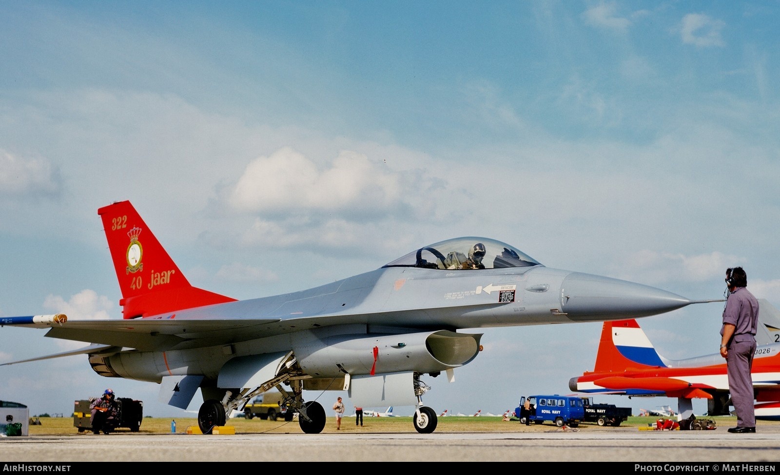 Aircraft Photo of J-252 | General Dynamics F-16A Fighting Falcon | Netherlands - Air Force | AirHistory.net #403247