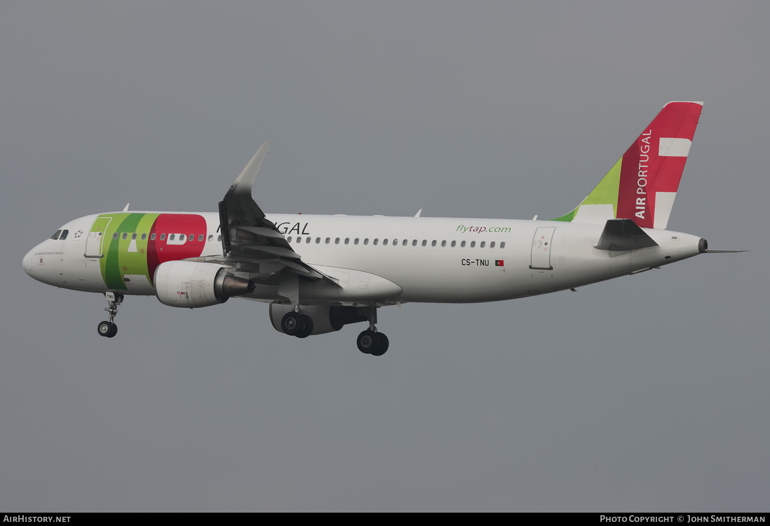 Aircraft Photo of CS-TNU | Airbus A320-214 | TAP Air Portugal | AirHistory.net #403265