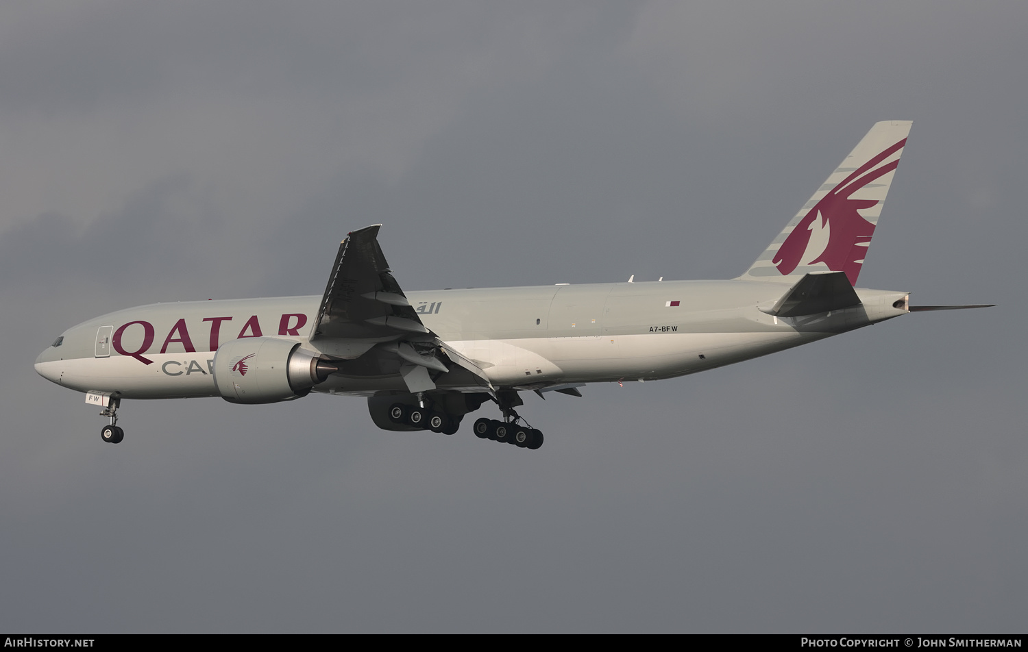 Aircraft Photo of A7-BFW | Boeing 777-F | Qatar Airways Cargo | AirHistory.net #403277