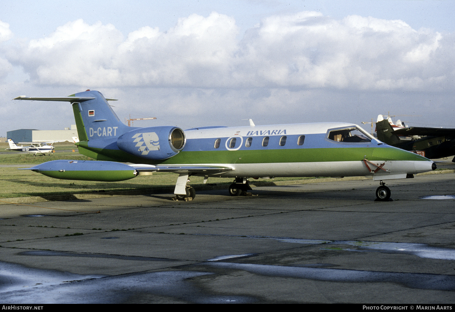 Aircraft Photo of D-CART | Gates Learjet 35A | Bavaria | AirHistory.net #403296
