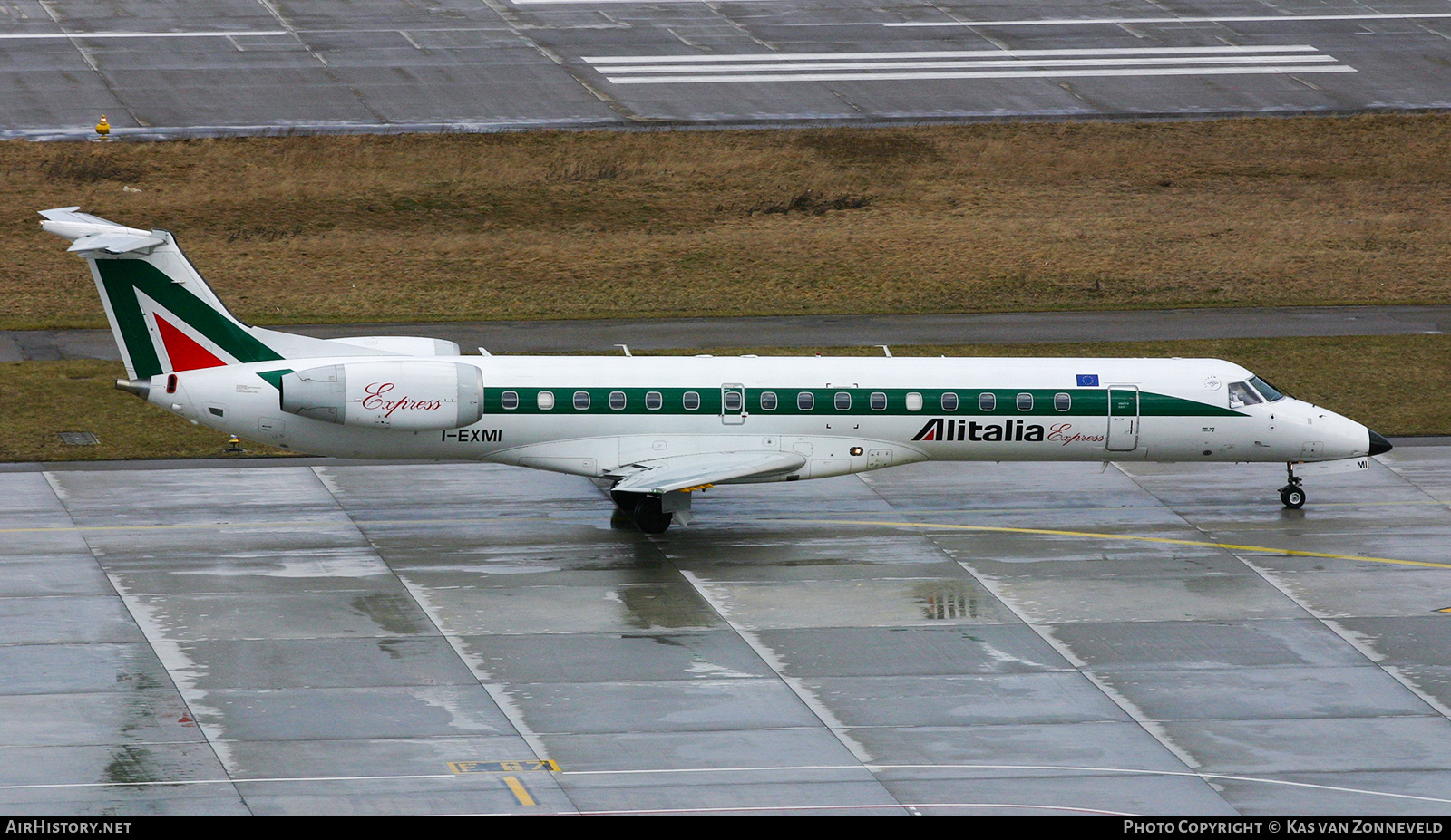 Aircraft Photo of I-EXMI | Embraer ERJ-145LR (EMB-145LR) | Alitalia Express | AirHistory.net #403301