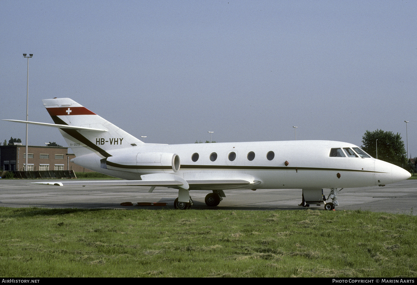 Aircraft Photo of HB-VHY | Dassault Falcon 20F | AirHistory.net #403309