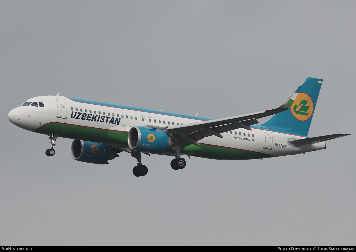 Aircraft Photo of UK32021 | Airbus A320-251N | Uzbekistan Airways | AirHistory.net #403321