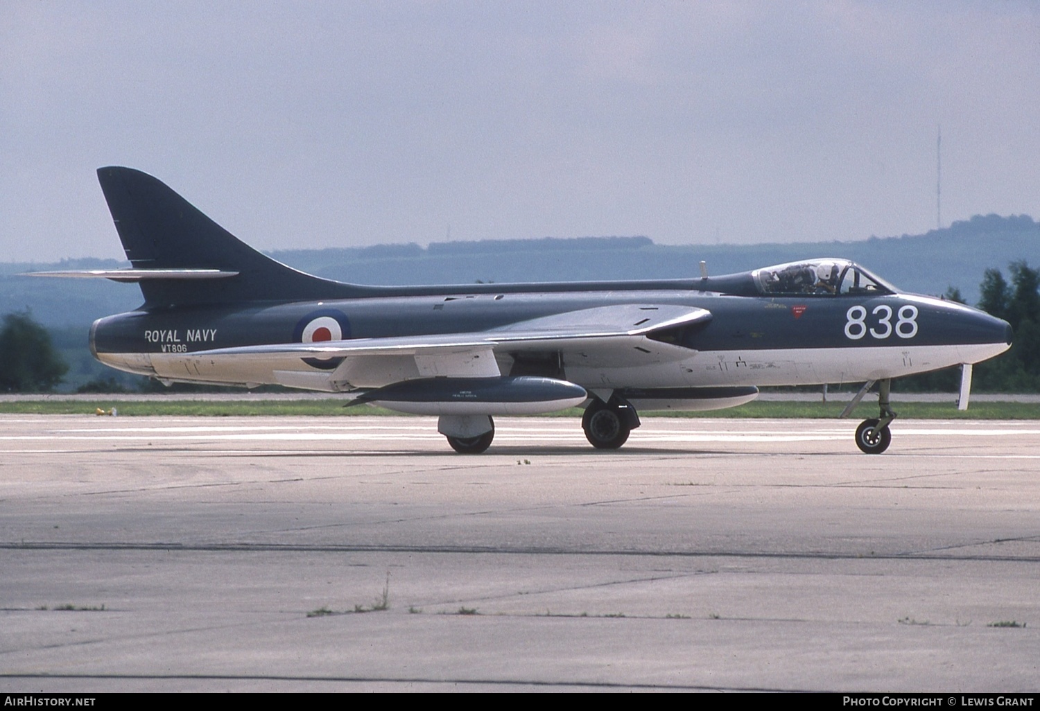 Aircraft Photo of WT806 | Hawker Hunter GA11 | UK - Navy | AirHistory.net #403355