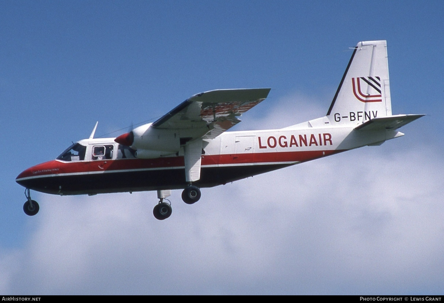 Aircraft Photo of G-BFNV | Britten-Norman BN-2A-26 Islander | Loganair | AirHistory.net #403362