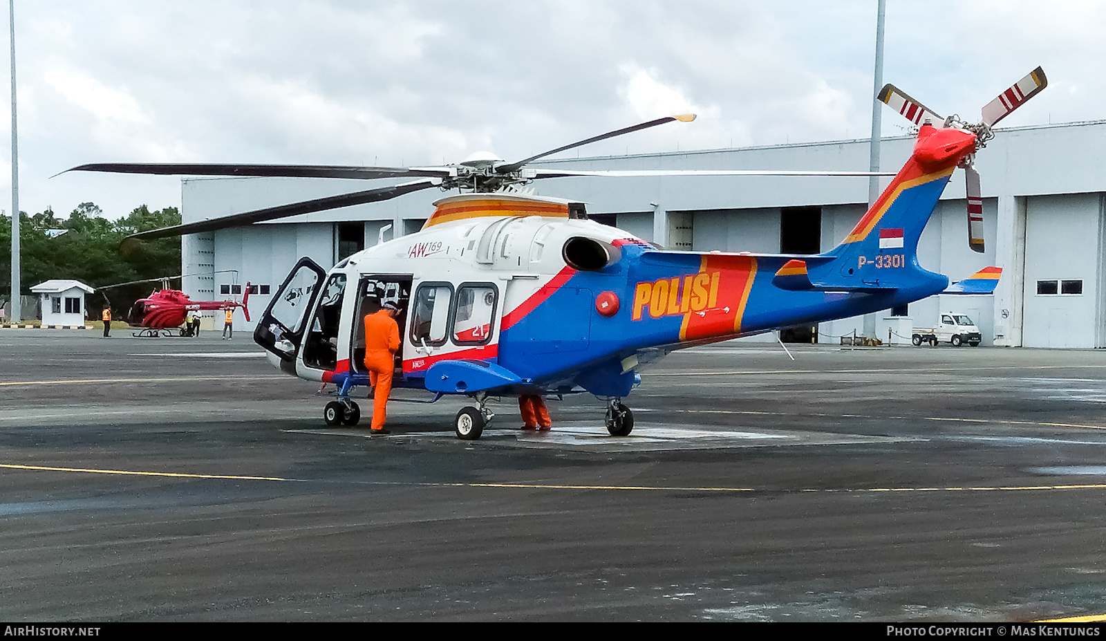 Aircraft Photo of P-3301 | Leonardo AW-169 | Indonesia - Police | AirHistory.net #403384