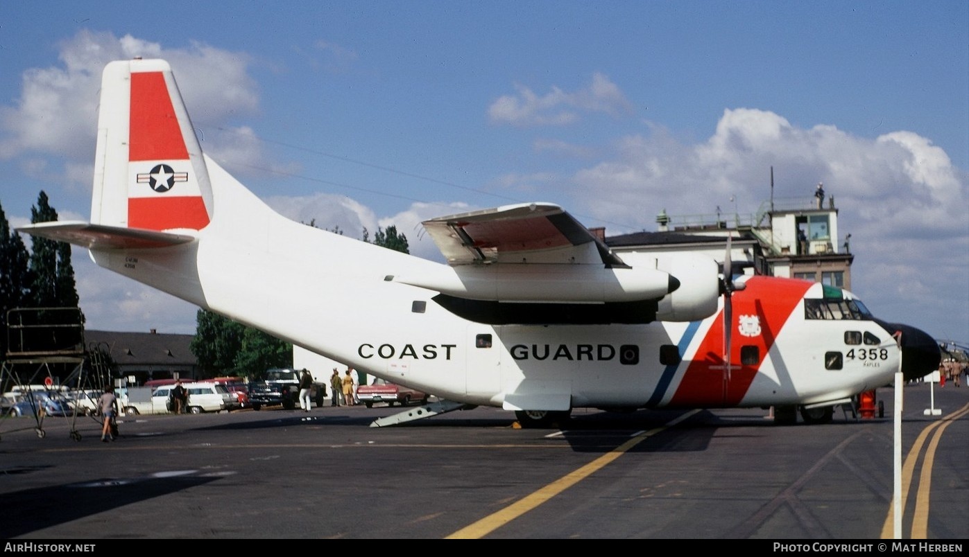 Aircraft Photo of 4358 | Fairchild HC-123B Provider | USA - Coast Guard | AirHistory.net #403389