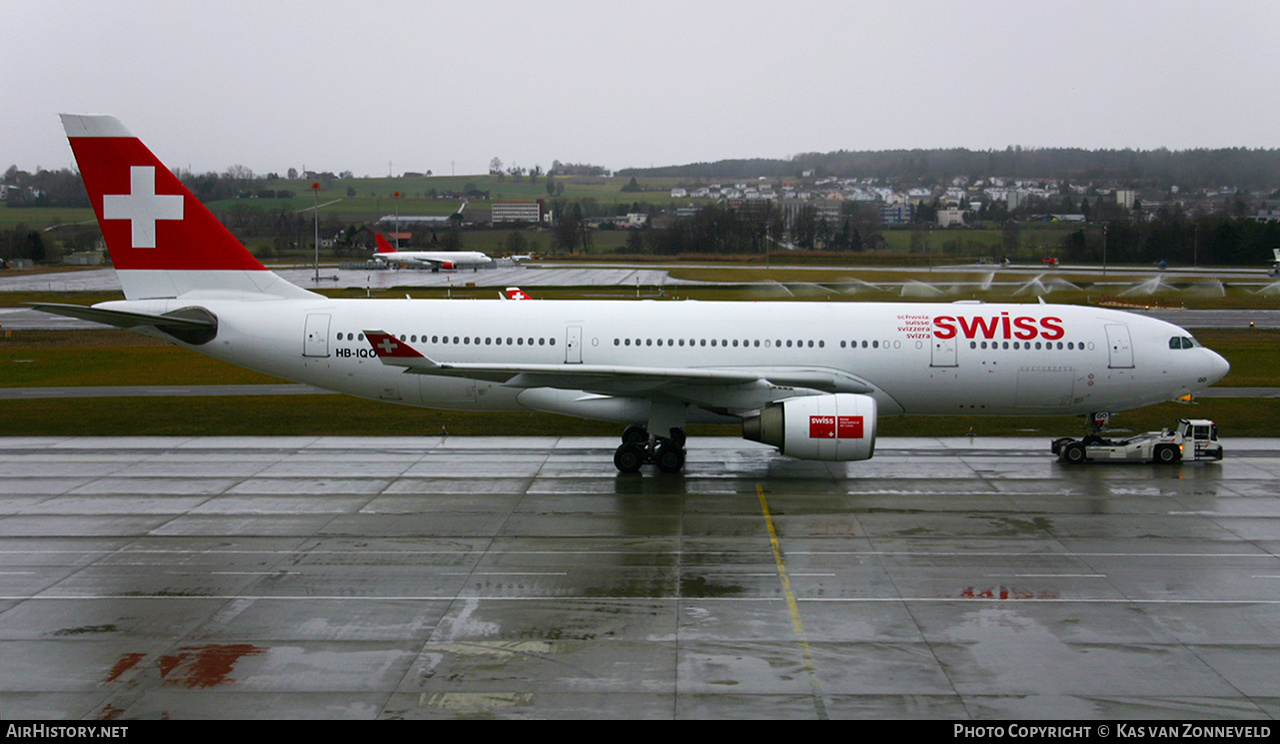 Aircraft Photo of HB-IQO | Airbus A330-223 | Swiss International Air Lines | AirHistory.net #403393