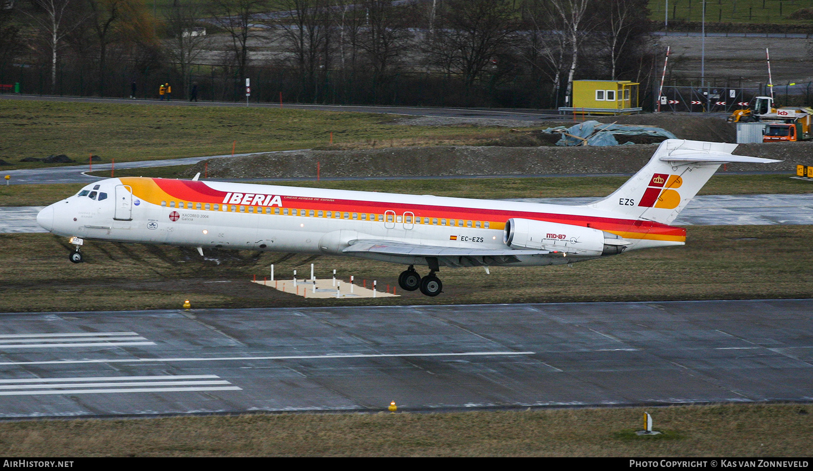 Aircraft Photo of EC-EZS | McDonnell Douglas MD-87 (DC-9-87) | Iberia | AirHistory.net #403397