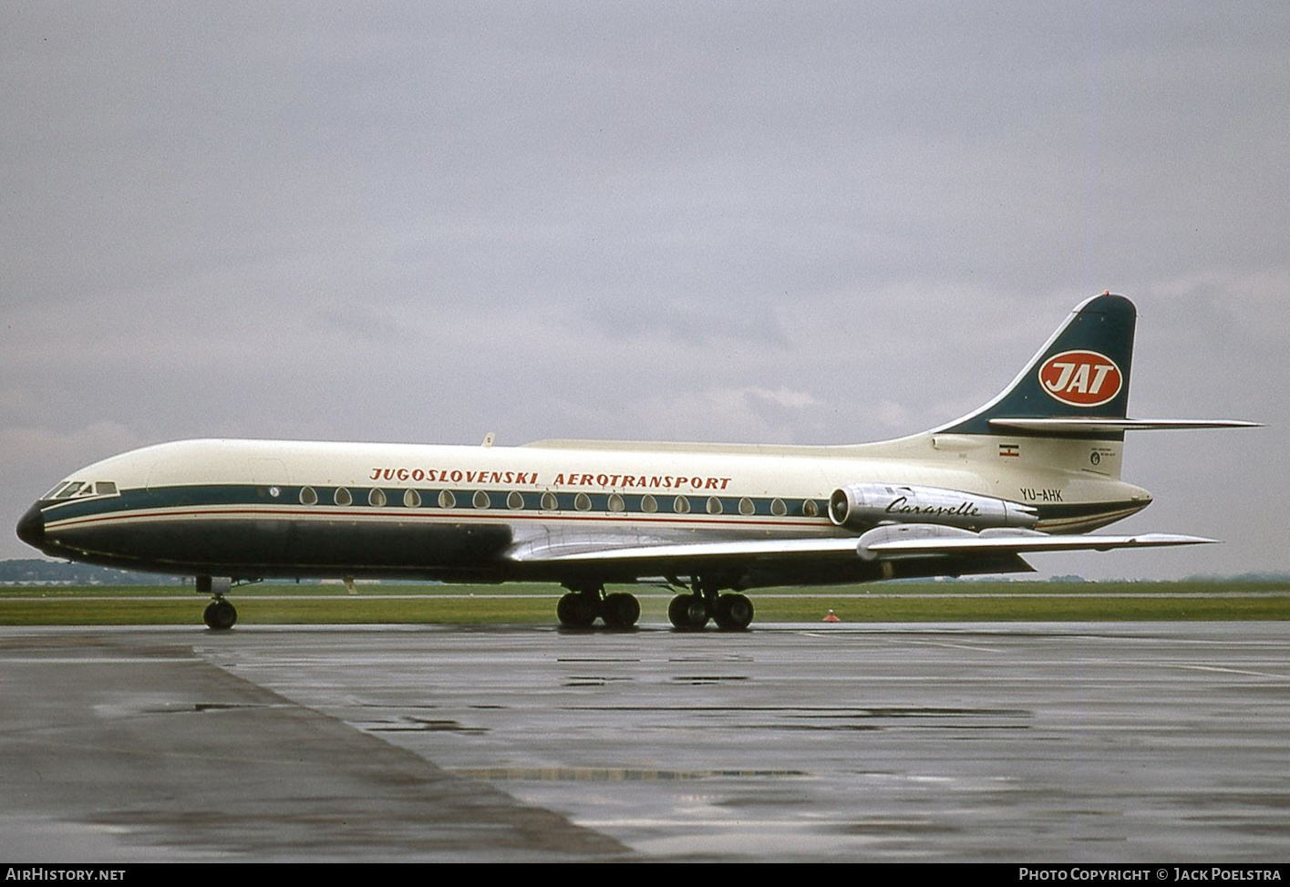 Aircraft Photo of YU-AHK | Sud SE-210 Caravelle VI-N | JAT Yugoslav Airlines - Jugoslovenski Aerotransport | AirHistory.net #403416